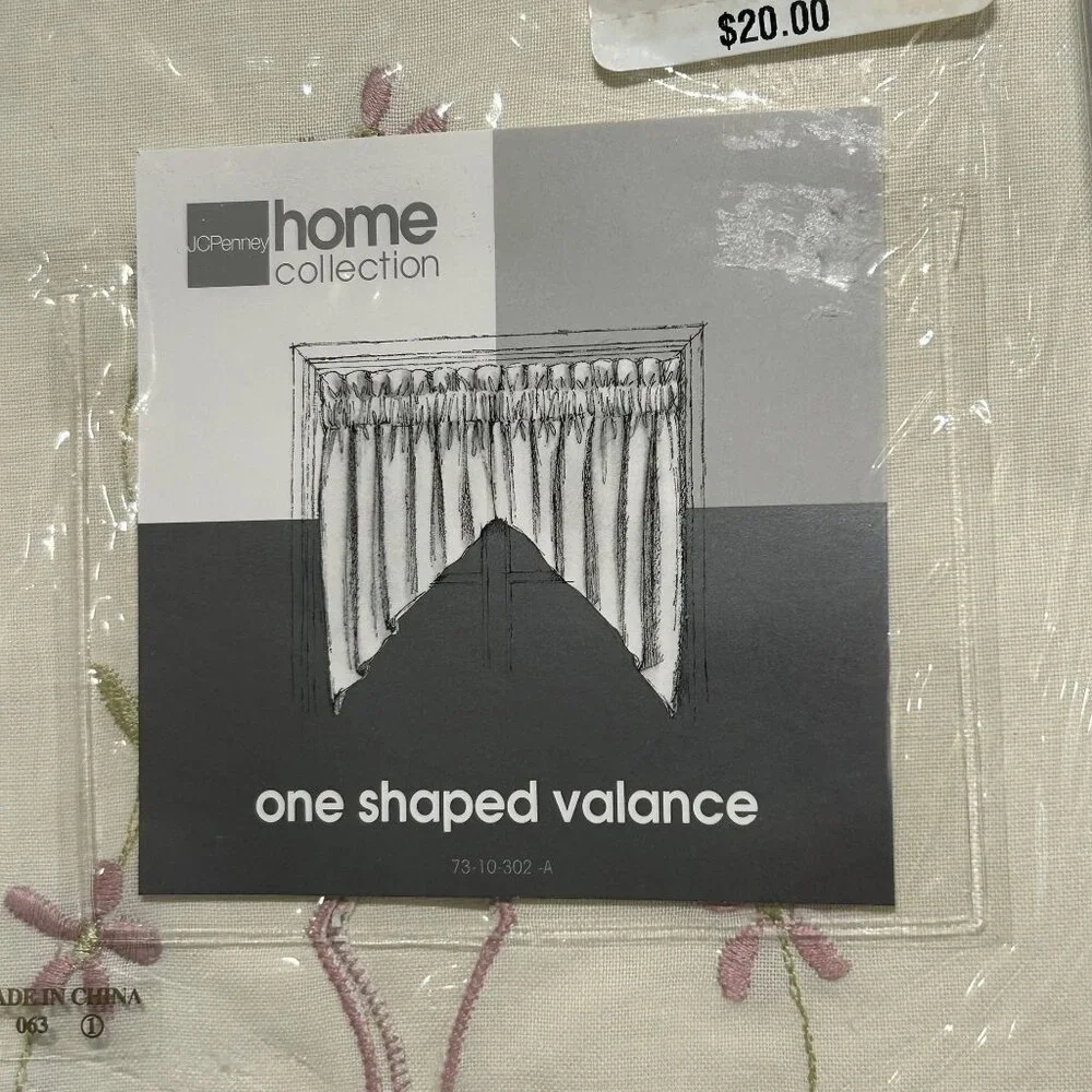 JCPenney Home Tier Curtain Set 60